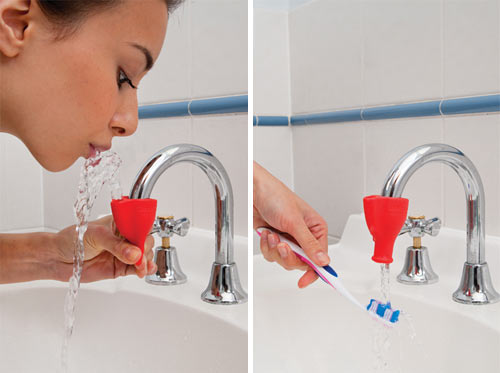 Su içmek için çeşme-Basit, ama çok akıllıca bir tasarım!