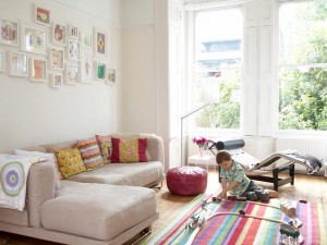 kid-art-living-room