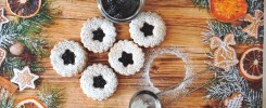 Linzer – Reçelli Nutellalı Kurabiye