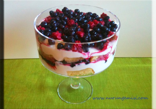 Meyveli Trifle